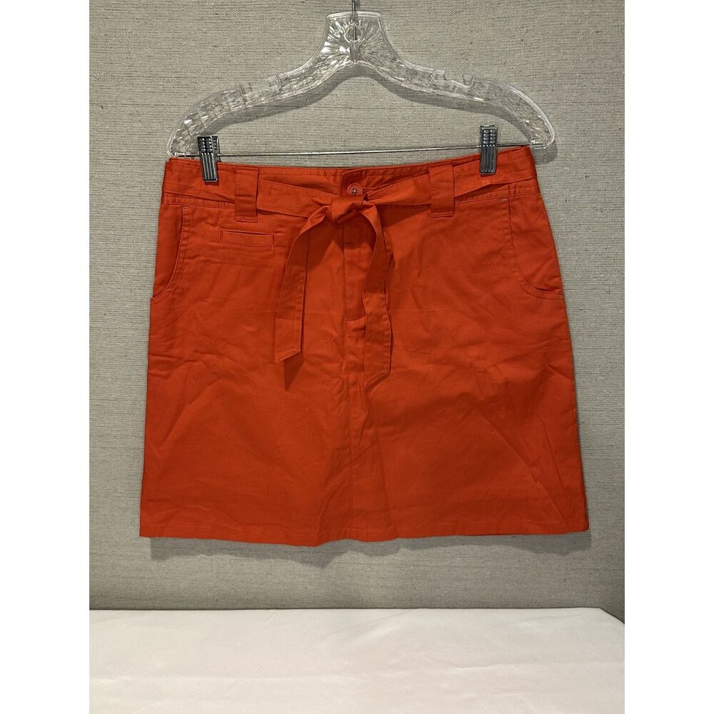 White Stag Skort Red/Orange Womens Size 8 Pockets